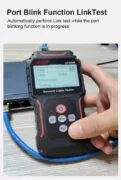 NOYAFA tester καλωδίων δικτύου NF-8209S για RJ45 PoE 15