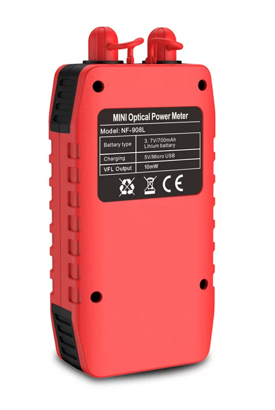 NOYAFA tester καλωδίων οπτικής ίνας NF-908L, 850-1625nm, -60~8dBm 5 NOYAFA tester καλωδίων οπτικής ίνας NF-908L, 850-1625nm, -60~8dBm - Image 3