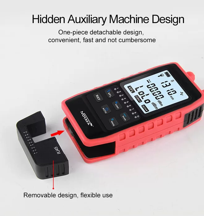 NOYAFA tester καλωδίων οπτικής ίνας NF-908L, 850-1625nm, -60~8dBm 10 NOYAFA tester καλωδίων οπτικής ίνας NF-908L, 850-1625nm, -60~8dBm - Image 8