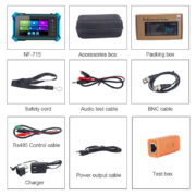 NOYAFA CCTV & IP tester NF-IPC715, 8MP CVI/TVI/AHD 8