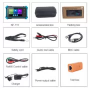NOYAFA CCTV & IP tester NF-IPC715, 8MP CVI/TVI/AHD 8