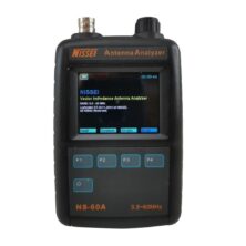 Nissei NS-60A – Ψηφιακός Αναλυτής Κεραιών HF 0.5-60 MHz με Έγχρωμη Οθόνη TFT