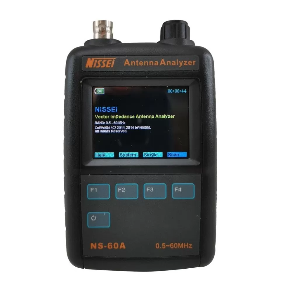 Nissei NS-60A – Ψηφιακός Αναλυτής Κεραιών HF 0.5-60 MHz με Έγχρωμη Οθόνη TFT 2 Nissei NS-60A – Ψηφιακός Αναλυτής Κεραιών HF 0.5-60 MHz με Έγχρωμη Οθόνη TFT