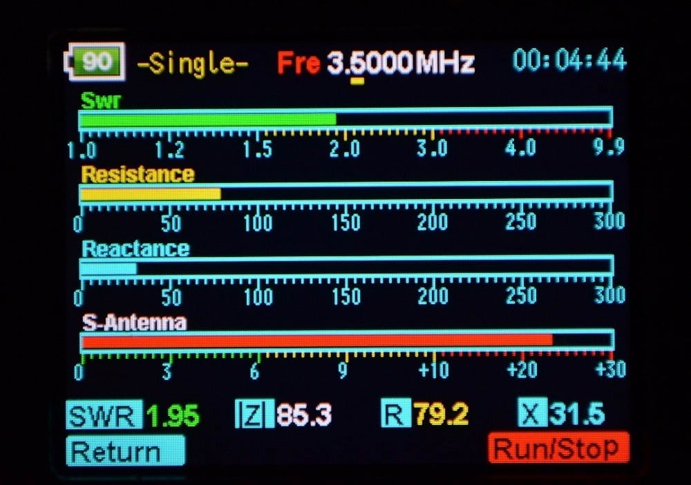 Nissei NS-60A – Ψηφιακός Αναλυτής Κεραιών HF 0.5-60 MHz με Έγχρωμη Οθόνη TFT 3 Nissei NS-60A – Ψηφιακός Αναλυτής Κεραιών HF 0.5-60 MHz με Έγχρωμη Οθόνη TFT - Image 2