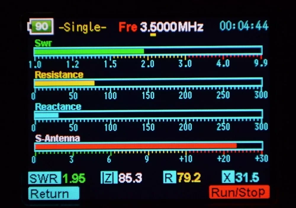 Nissei NS-60A – Ψηφιακός Αναλυτής Κεραιών HF 0.5-60 MHz με Έγχρωμη Οθόνη TFT 3 Nissei NS-60A – Ψηφιακός Αναλυτής Κεραιών HF 0.5-60 MHz με Έγχρωμη Οθόνη TFT - Image 2