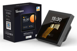 SONOFF smart panel ελέγχου NSPanel Pro, οθόνη αφής, Wi-Fi, Zigbee, μαύρο 6
