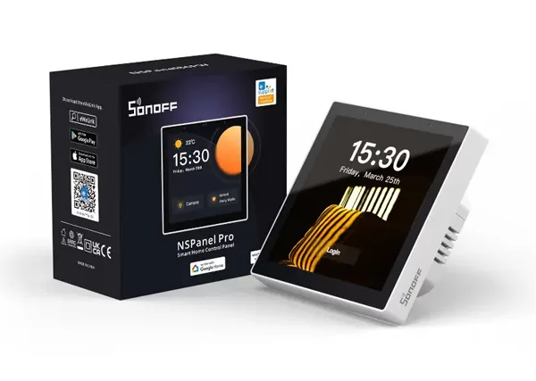 SONOFF smart panel ελέγχου NSPanel Pro, οθόνη αφής, Wi-Fi, Zigbee, λευκό 7 SONOFF smart panel ελέγχου NSPanel Pro, οθόνη αφής, Wi-Fi, Zigbee, λευκό - Image 5