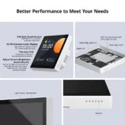 SONOFF smart panel ελέγχου NSPanel Pro, οθόνη αφής, Wi-Fi, Zigbee, λευκό 21 SONOFF smart panel ελέγχου NSPanel Pro, οθόνη αφής, Wi-Fi, Zigbee, λευκό 7