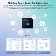 SONOFF smart panel ελέγχου NSPanel Pro, οθόνη αφής, Wi-Fi, Zigbee, λευκό 9