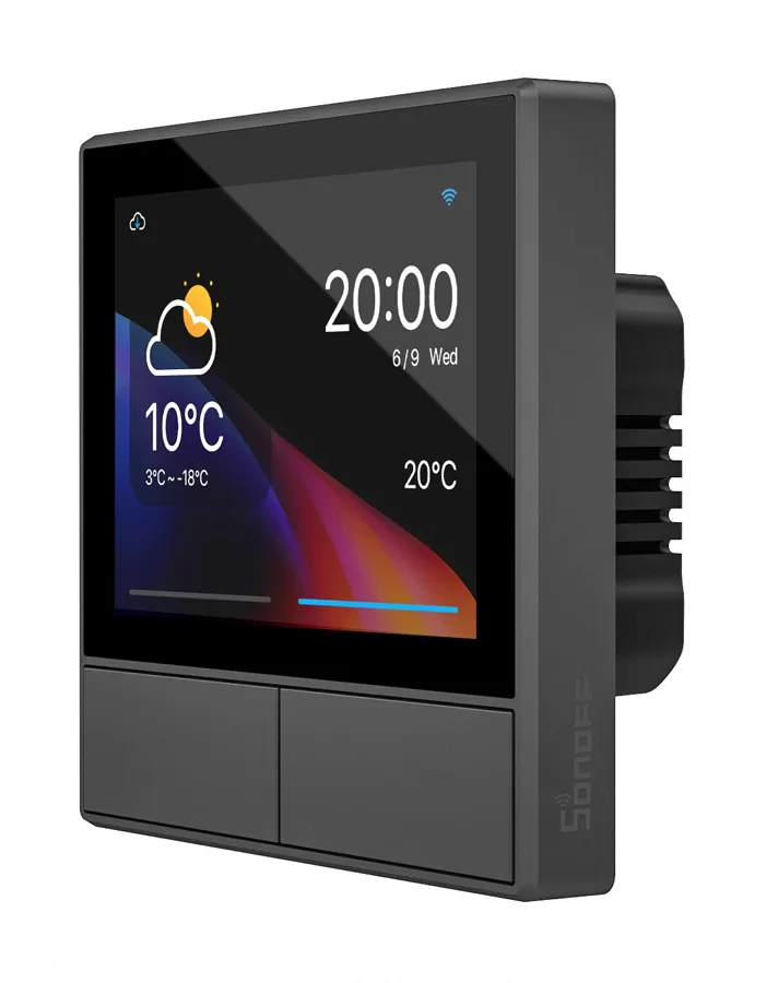 SONOFF smart panel ελέγχου NSPanel με οθόνη αφής, 2-gang, Wi-Fi, γκρι 3 SONOFF smart panel ελέγχου NSPanel με οθόνη αφής, 2-gang, Wi-Fi, γκρι