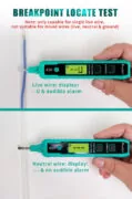 PROSKIT ανιχνευτής τάσης NT-320, 12V έως 300V, επαφής 8