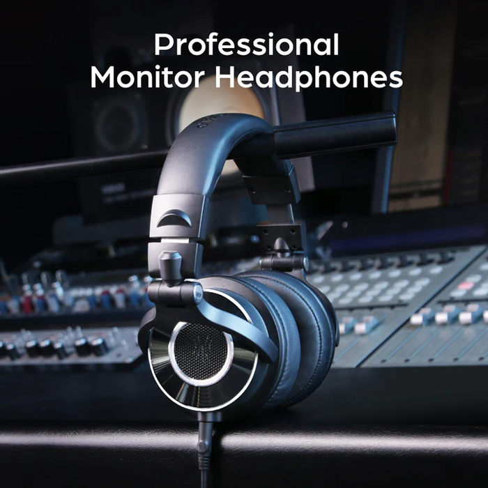 ONEODIO headset Monitor 60, 6.35mm & 3.5mm σύνδεση, Hi-Res, 50mm, μαύρο 6 ONEODIO headset Monitor 60, 6.35mm & 3.5mm σύνδεση, Hi-Res, 50mm, μαύρο - Image 4