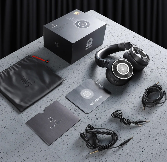 ONEODIO headset Monitor 60, 6.35mm & 3.5mm σύνδεση, Hi-Res, 50mm, μαύρο 11 ONEODIO headset Monitor 60, 6.35mm & 3.5mm σύνδεση, Hi-Res, 50mm, μαύρο - Image 9
