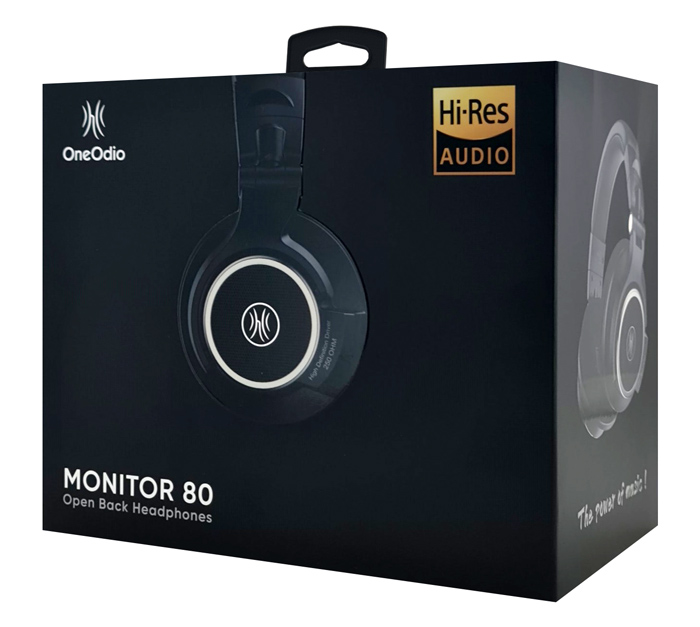 ONEODIO headset Monitor 80, 6.35mm & 3.5mm σύνδεση, Hi-Res, 40mm, μαύρο 10 ONEODIO headset Monitor 80, 6.35mm & 3.5mm σύνδεση, Hi-Res, 40mm, μαύρο - Image 8