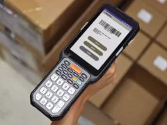 POINT MOBILE PDA P451G3, Wi-Fi, 1D & 2D barcodes, 4.3", 4/64GB, μαύρο 2