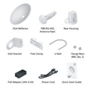 UBIQUITI Access point PBE-M2-400, outdoor, 2.4GHz, 2x18dBi, AirMAX 11 UBIQUITI Access point PBE-M2-400, outdoor, 2.4GHz, 2x18dBi, AirMAX 5