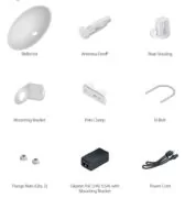 UBIQUITI UISP airMAX PowerBeam M5 400 mm Bridge, 5GHz, 25dBi 4