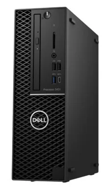 DELL PC Precision 3431 SFF, Refurbished Grade A Repainted, i5-9500, 8/256GB M.2, DVD, FreeDOS