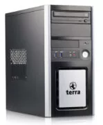 TERRA PC Tower, Refurbished Grade A Repainted, E5300, 2GB, 160GB HDD, DVD, FreeDOS 1