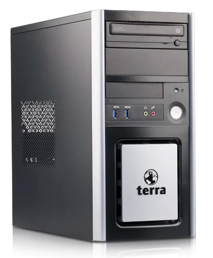 TERRA PC Tower, Refurbished Grade A Repainted, E5300, 2GB, 160GB HDD, DVD, FreeDOS 3 TERRA PC Tower, Refurbished Grade A Repainted, E5300, 2GB, 160GB HDD, DVD, FreeDOS