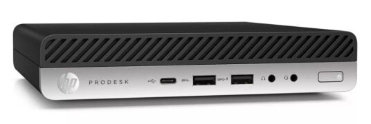 HP PC ProDesk 600 G5 Micro, Refurbished Grade A Repainted, i3-9100T, 8/256GB M.2, FreeDOS 2 HP PC ProDesk 600 G5 Micro, Refurbished Grade A Repainted, i3-9100T, 8/256GB M.2, FreeDOS 1