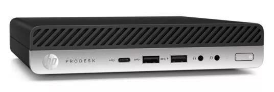 HP PC ProDesk 600 G5 Micro, Refurbished Grade A Repainted, i3-9100T, 8/256GB M.2, FreeDOS