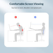 ORICO πλαστική βάση για laptop PFB-A23, 11-17", foldable, πλαστική, μαύρη 12 ORICO πλαστική βάση για laptop PFB-A23, 11-17", foldable, πλαστική, μαύρη 4