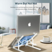 ORICO πλαστική βάση για laptop PFB-A23, 11-17", foldable, πλαστική, μαύρη 13 ORICO πλαστική βάση για laptop PFB-A23, 11-17", foldable, πλαστική, μαύρη 5