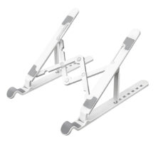ORICO πλαστική βάση για laptop PFB-A23, 11-17", foldable, πλαστική, λευκή