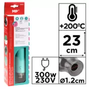 MP πιστόλι θερμού αέρα PM932, 300W, μπλε 2
