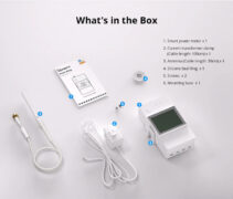 SONOFF smart μετρητής κατανάλωσης ρεύματος POWCT, WiFi, 100A 6