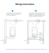 SONOFF smart μετρητής κατανάλωσης ρεύματος POWCT, WiFi, 100A 8