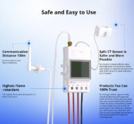 SONOFF smart μετρητής κατανάλωσης ρεύματος POWCT, WiFi, 100A 13