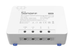 SONOFF smart διακόπτης παρακολούθησης ισχύος POWR3, WiFi, 25A, λευκός 1