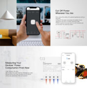 SONOFF smart διακόπτης παρακολούθησης ισχύος POWR3, WiFi, 25A, λευκός 5