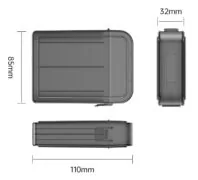ORICO θήκη προστασίας για 2x 2.5" HDD PPH25, γκρι/διάφανη 10 ORICO θήκη προστασίας για 2x 2.5" HDD PPH25, γκρι/διάφανη 4