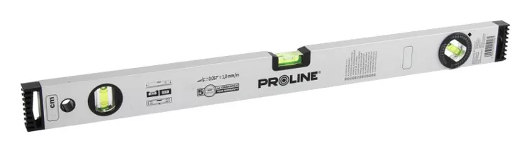 PROLINE αλφάδι 15058 με 3 μάτια, αλουμινίου, μοιρογνωμόνιο, 80cm 3 PROLINE αλφάδι 15058 με 3 μάτια, αλουμινίου, μοιρογνωμόνιο, 80cm