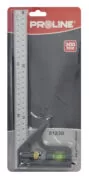 PROLINE γωνιόμετρο 21230 με αλφάδι, 30cm 2