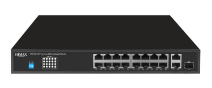 HIMAX PoE switch PS11602FE-L, 16x Ethernet PoE/2x Ethernet/2x SFP θύρες, έως 1000Mbps 1 HIMAX PoE switch PS11602FE-L, 16x Ethernet PoE/2x Ethernet/2x SFP θύρες, έως 1000Mbps
