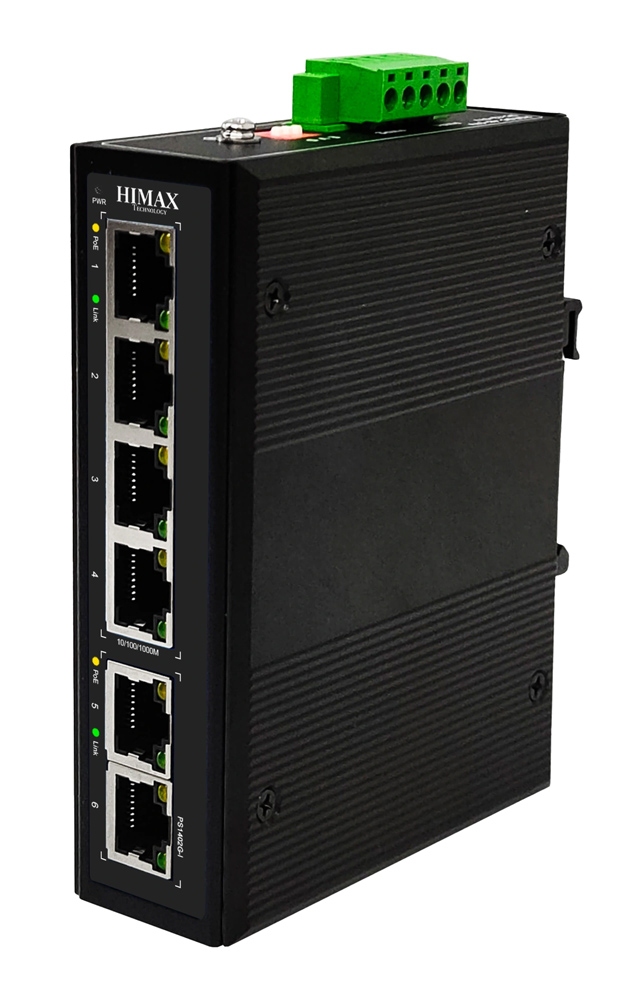 HIMAX industrial PoE switch PS1402G-I, 4x GE PoE & 2x GE θύρες, έως 1000Mbps 3 HIMAX industrial PoE switch PS1402G-I, 4x GE PoE & 2x GE θύρες, έως 1000Mbps