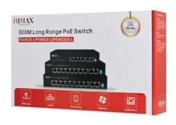 HIMAX PoE switch PS1802E-L, 8x Ethernet PoE & 2x Ethernet θύρες, έως 100Mbps 19 HIMAX PoE switch PS1802E-L, 8x Ethernet PoE & 2x Ethernet θύρες, έως 100Mbps 9
