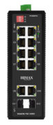 HIMAX industrial PoE switch PS1802FG-I, 8x GE PoE/2x GE/2x GF SFP θύρες, έως 1000Mbps 2 HIMAX industrial PoE switch PS1802FG-I, 8x GE PoE/2x GE/2x GF SFP θύρες, έως 1000Mbps 1