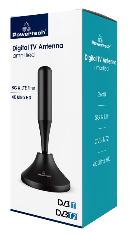 POWERTECH ψηφιακή κεραία PT-1007, 5G & LTE, DVB-T/T2, 4Κ, 26dB 5 POWERTECH ψηφιακή κεραία PT-1007, 5G & LTE, DVB-T/T2, 4Κ, 26dB - Image 3