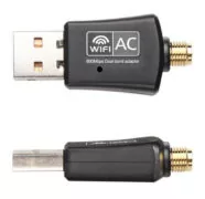 POWERTECH ασύρματος USB αντάπτορας δικτύου PT-1042, 600Mbps, 2.4/5GHz 3