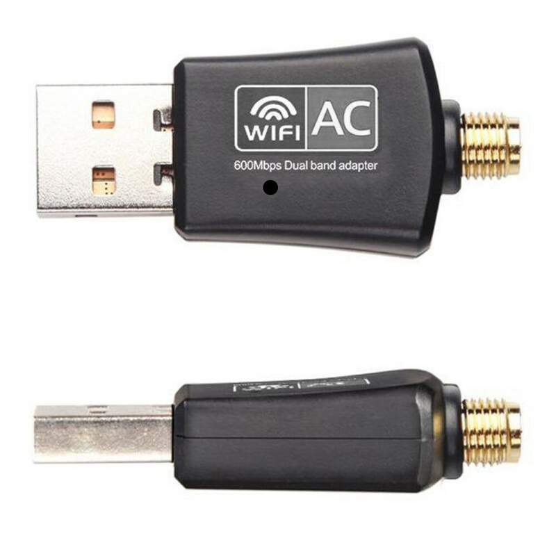 POWERTECH ασύρματος USB αντάπτορας δικτύου PT-1042, 600Mbps, 2.4/5GHz 5 POWERTECH ασύρματος USB αντάπτορας δικτύου PT-1042, 600Mbps, 2.4/5GHz - Image 3