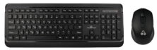 POWERTECH set ποντίκι & πληκτρολόγιο PT-1060, ασύρματο, 1600DPI, μαύρο
