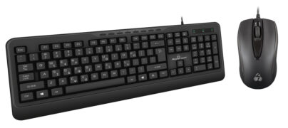 POWERTECH set ποντίκι & πληκτρολόγιο PT-1067, ενσύρματο, 1000DPI, μαύρο 2