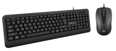 POWERTECH set ποντίκι & πληκτρολόγιο PT-1067, ενσύρματο, 1000DPI, μαύρο 2