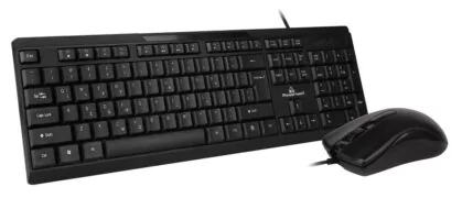 POWERTECH set ποντίκι & πληκτρολόγιο PT-1068, ενσύρματο, 1000DPI, μαύρο 2