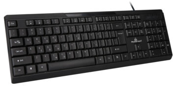 POWERTECH πληκτρολόγιο PT-1069, ενσύρματο, multimedia, EN/GR, μαύρο 7 POWERTECH πληκτρολόγιο PT-1069, ενσύρματο, multimedia, EN/GR, μαύρο 2